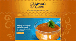 Desktop Screenshot of nimitascuisine.com